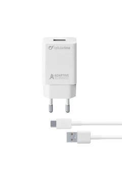 CELLULAR WALL CHARGER TYPE C 220V WH