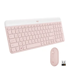 LOGITECH MK470 SLIM COMBO ROSE 920-011322