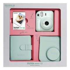 FUJIFILM INSTAX MINI 12 GREEN BUNDLE BOX