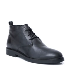МЪЖКИ БОТИ ОТ ЕСТЕСТВЕНА КОЖА МОДЕЛ 22659 BLACK, Черен, Размер 40