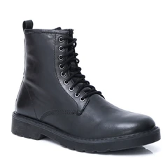 МЪЖКИ БОТИ ОТ ЕСТЕСТВЕНА КОЖА МОДЕЛ 22710 BLACK, Черен, Размер 44