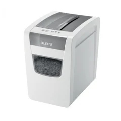 Унищожител на документи Leitz IQ Slim Home Office(P-4), кош 23 л, Cross Cut, персонален
