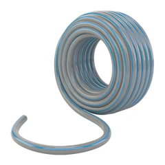 Маркуч Palisad, за поливане, подсилен, 3/4 ", 20 м, 4 слоя, без фталати, сив
