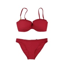 Бански костюм, Cherry beach, Аrt 23821GRENAD, Комплект от две части, Червен, 75B, 36