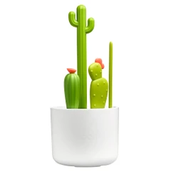 BOON Комплект четки за почистване на бутилки сламки, биберони и др. CACTI B11326