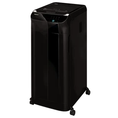 Fellowes Шредер за унищожаване на документи Automax 600M, P-5, Micro-Cut, 83 L, черен