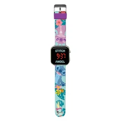 Детски LED часовник Stitch Tropical