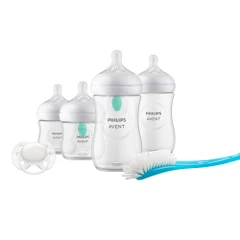 Комплект за новородено Natural Response SCD657/11 AirFree с 4 шишета и залъгалка 0м+