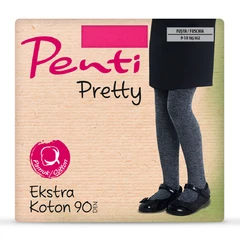 Детски Чорапогащи Penti EXTRA COTTON, 90 ден, 9-10 год., Фуксия, р-р 4