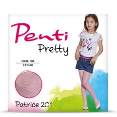 Детски чорапогащник Penti Pretty Partrice, 20 Ден, 6-8 год., Размер 3, Розов