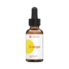 Витамини Calivita - D-DROPS - течен витамин D - 30 мл