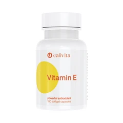 Витамини Calivita - VITAMIN E - натурален витамин Е - 100 желатинови капсули