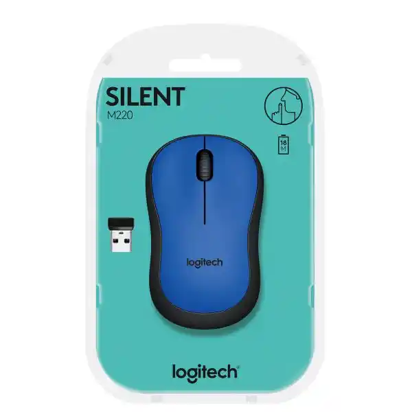 LOGITECH  910-004879 M220 SLNT BLUE