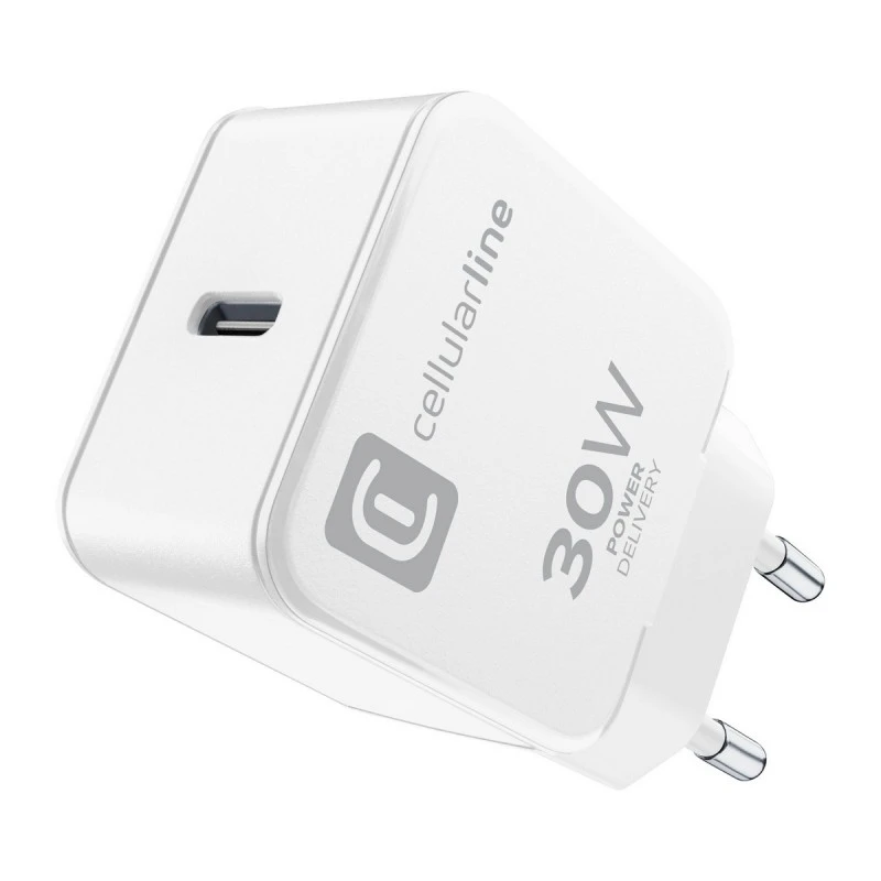 CELLULAR ACHIPHUSBCPD30WW ЗАРЯДНО PD 220V USB-C 30W БЯЛО