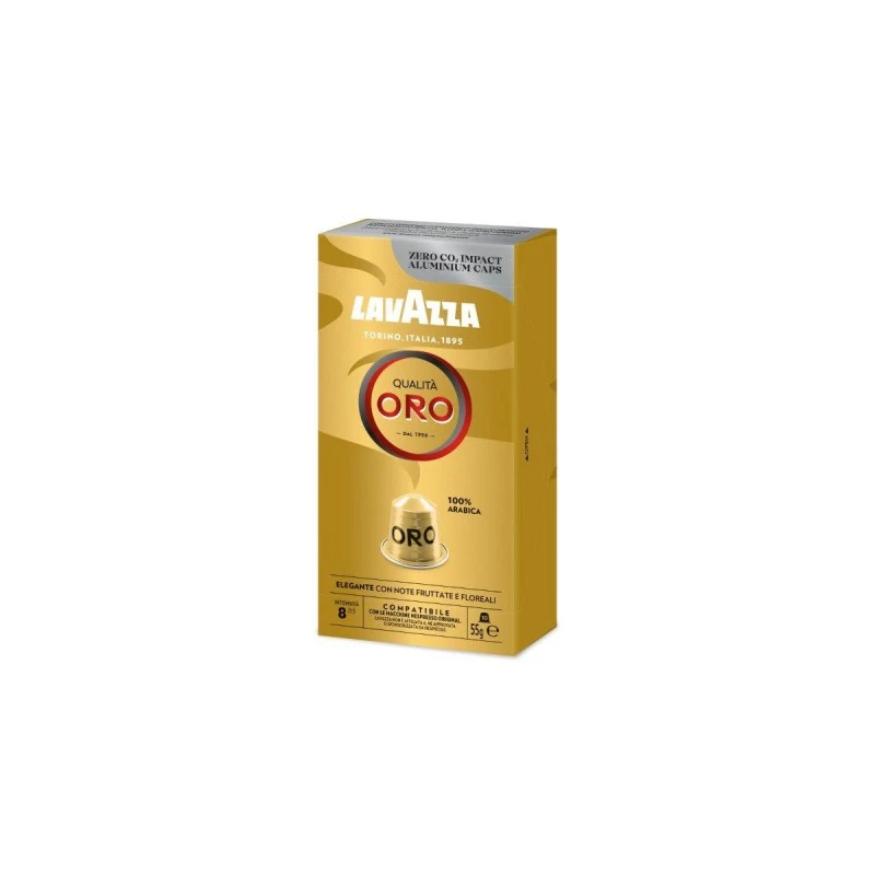 LAVAZZA Q.ORO КАПС СЪВМЕСТ С NESPRESSO М-НИ 10БР