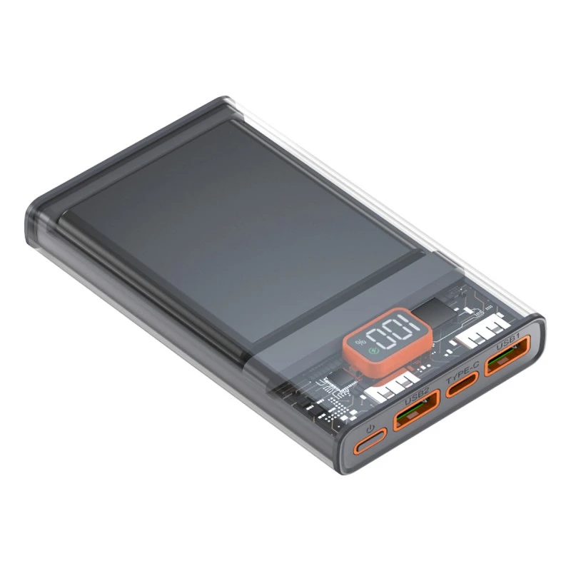 DIVA POWER CHARGER 10 000MA PB-105T PD-TRANSPARENT