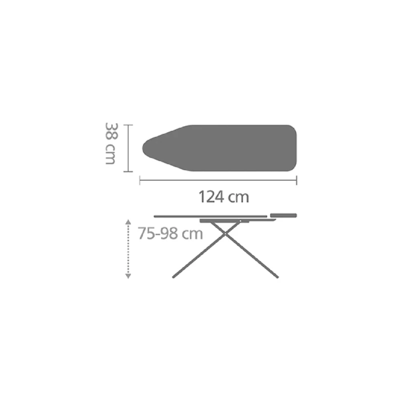 BRABANTIA 1003352 DENIM BLUE 124Х38СМ