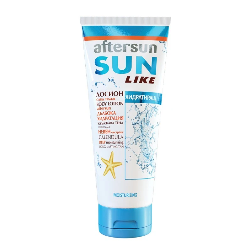 Хидратиращ лосион след плаж Sun Like, 200мл.