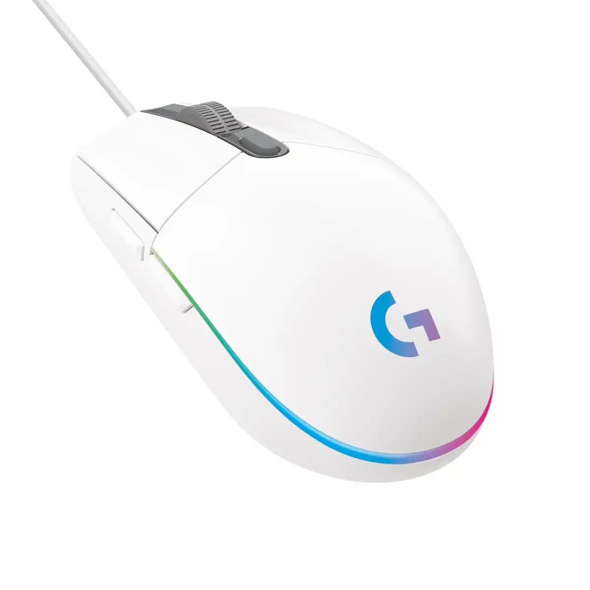 LOGITECH 910-005824 G102 LIGHTSYNC MOUSE WHT