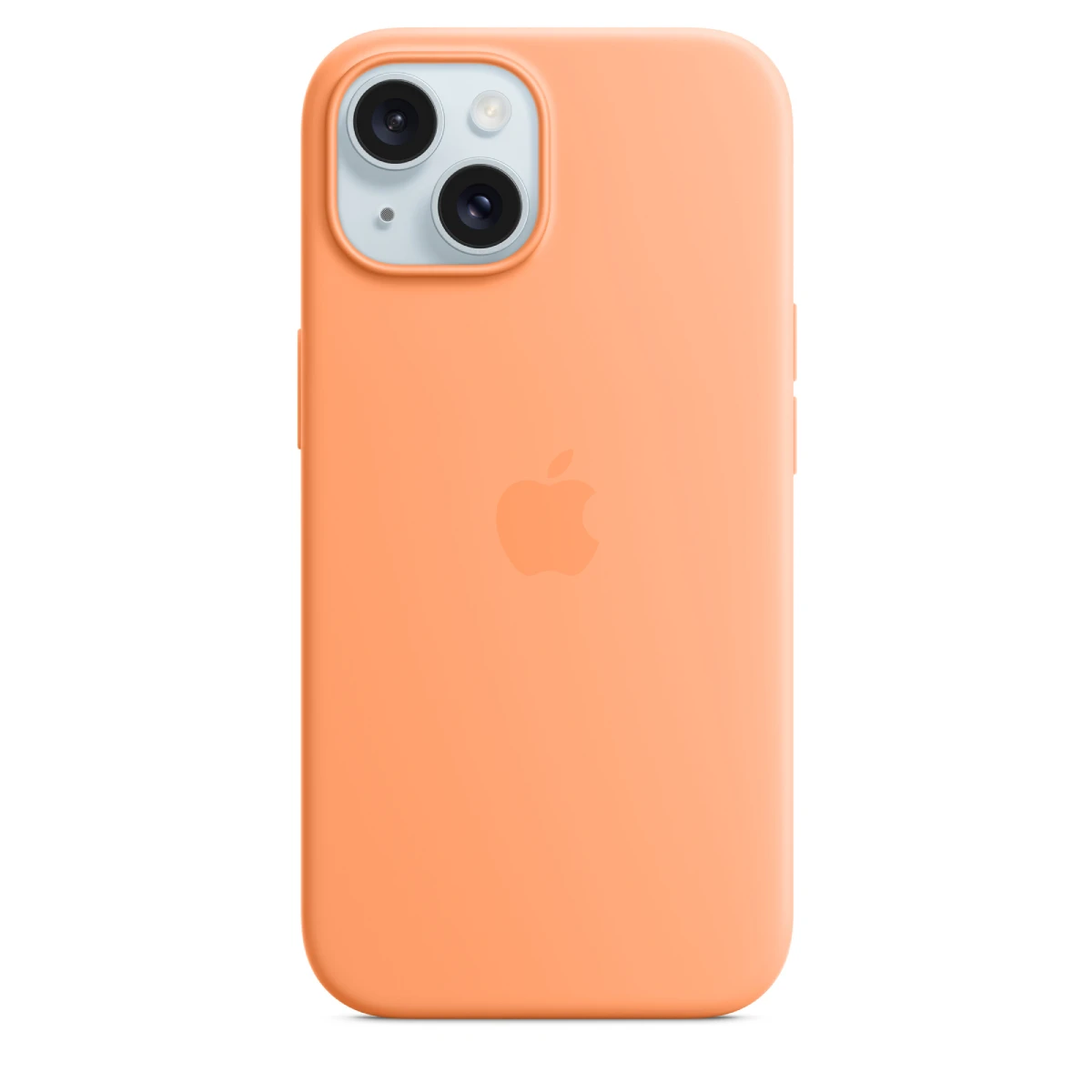 IPHONE 15 SILICONE CASE WITH MAGSAFE-ORANGE MT0W3ZM